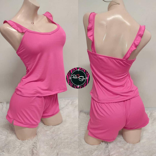 Imagen 3 de 5 de Pijama Dama Short