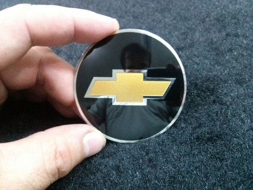Emblema Em Metal Volante Gm Chevrolet Captiva Alta Qualidade