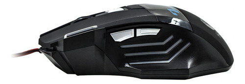 Ratón X7 Gamer, 7 botones, 3600 ppp, luz LED óptica Haiz, color negro