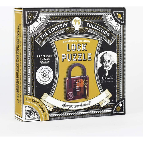 Rompecabezas De Bloqueo De La Colección Einstein Juego Con