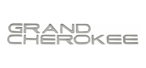 Emblema Adesivo Resinado Gran Cherokee Cromado Grcchk Fgc