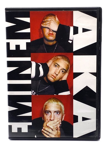 Dvd Eminem: A.k.a / Not Rated - Printed In Usa / Excelente