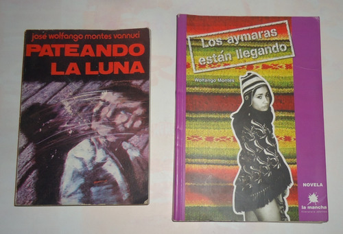 Lote 2 Libros De Jose Wolfango Montes Bolivia  1ra Edición