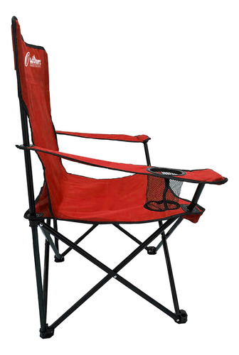 Silla Director Plegable Outdoors Professional Art. 1003 Color Rojo