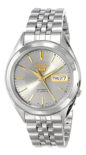 Reloj Seiko 5 Automatico Hombre Snkl19k1 Con Caja Original