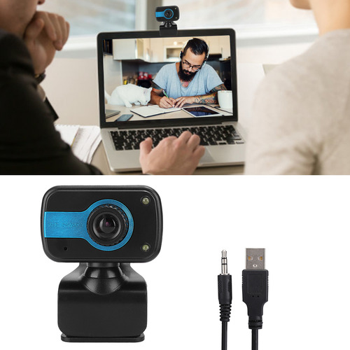 Cámara Web Para Computadora De Hd Rotación De 360 Grados