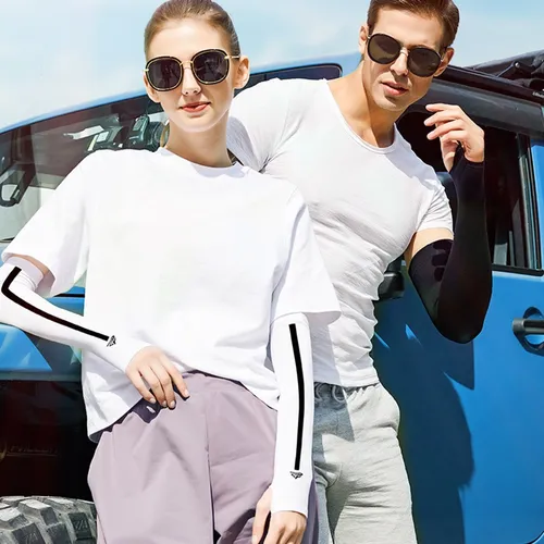 Al Aire Libre De Las Mangas Del Brazo Uv Sol Protector Guant
