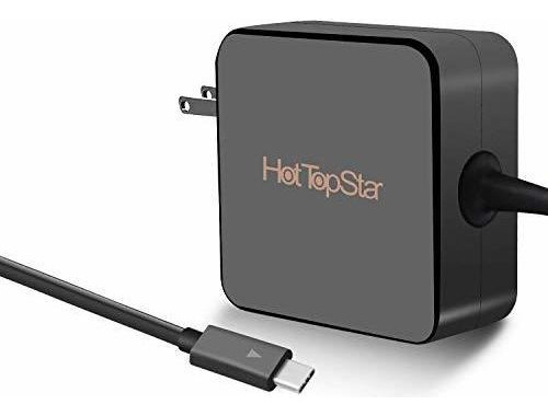 Reemplazo De Cargador De Ca De 6.6 Pies Usb-c Tipo-c Para Le