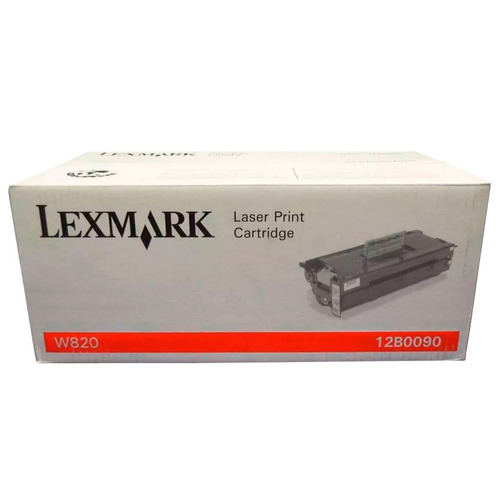 Toner Lexmark 12b0090 Negro 30000 Pags P/ W820 X820 Original