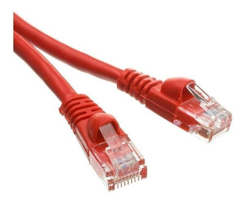 Cable Lan Cat6 Rj45 M/m 0.9m Nexxt Ab361nxt03 Rojo