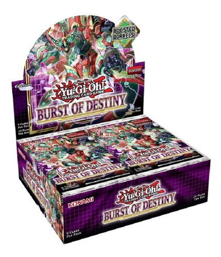 Caja - Yugi-oh! Explosión Del Destino/burst Of Destiny - Box