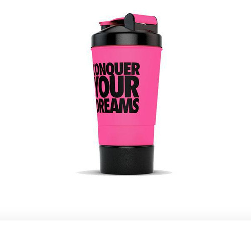 Coqueteleira Iridium Labs Conquer - 500ml - Rosa