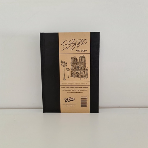 Cuaderno Art Book Tipo Libreta A6 80 Hjs Lisas Sketchbook