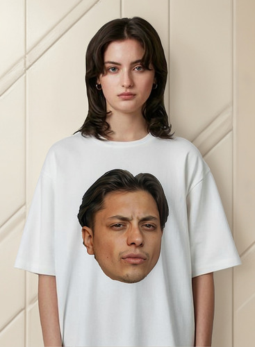 Remera Paco Amoroso Cabeza Baño María Personalizada Unisex