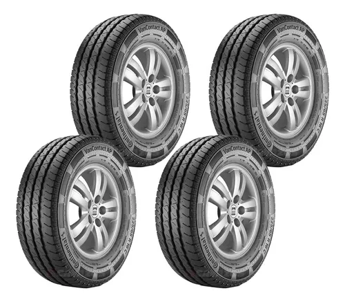 Paquete De 4 Llantas 205 65 R16 Continental Vancontact Ap 8p