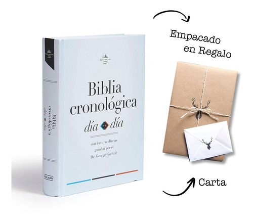 Biblia Cronologica Dia Por Dia  Rvr60 Tapa Dura