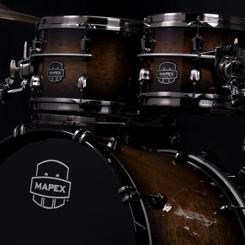 Batería Saturn Evolution Hybrid 4 Pzs Color Exotic Night For Color Exotic Night Forest Burst
