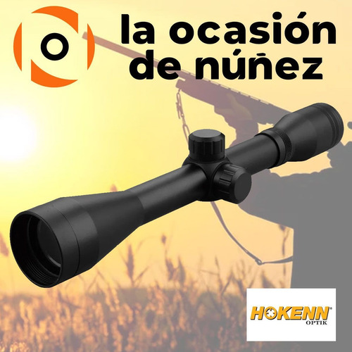 Mira Telescopica Rifle Aire Comprimido Antireflejo + Montaje