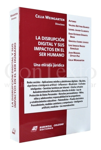 La Discrupción Digital Y Sus Impactos En El Ser Humano-c.w.