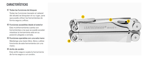 Navaja Multi Herramienta 18 Funciones (wave) Leatherman