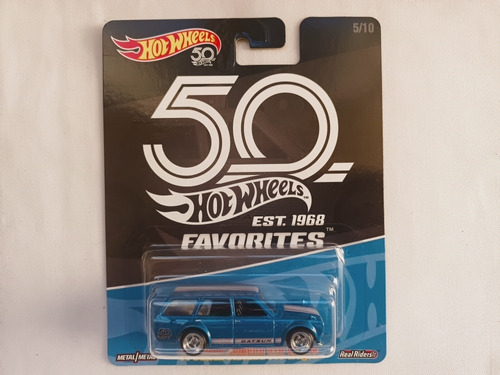 Hot Wheels 50 Aniversario '71 Datsun Bluebird 510 Wagon