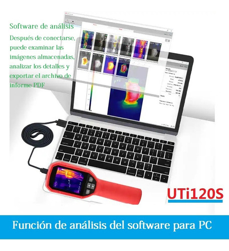 Cámara Termográfica Infrarroja Uni-t Uti120s For Inspección