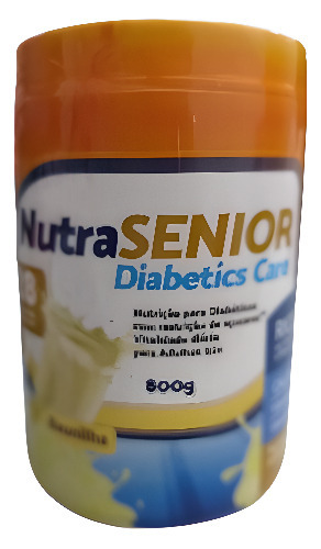 Nutra Senior Diabetics Care Adult 50+ Baunilha - Pote 800g