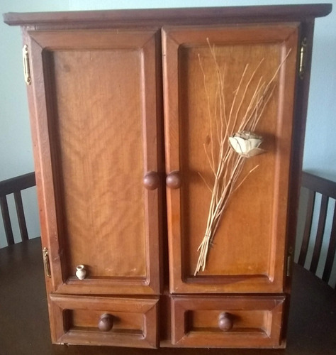 Despensa De Madera Artesanal Remato Por Viaje