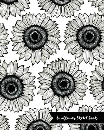 Cuaderno Dibujo Girasol: 8 X 10  200 Pagina