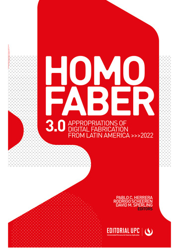 Homo Faber 3.0 (libro Original)