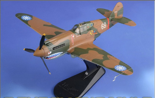 1/48 P-40 Warhawk Flying Tigers Diecast Hobby Master Ha9204