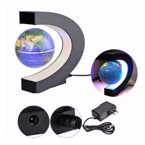 Autentico Globo Terráqueo Que Gira En El Espacio.....!!!!