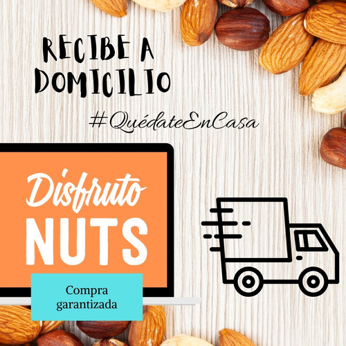 Imagen 10 de 10 de Avellana Pelada Entera Natural 500gr Nutella Nuez
