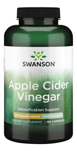 Vinagre De Manzana 180 Capsulas Swanson 