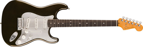 Fender American Ultra Ii Stratocaster Ebony Texas Tea Diestro Marrón Oscuro Ébano