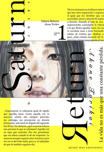 Saturn Return, Vol. 1 - Akane Torikai - Milky Way Ediciones