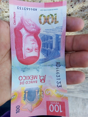 Nuevo Billete De 100 Pesos De La Serie Ad