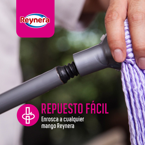 12 Repuestos Trapeador Microfibra Ligero Reynera B2b