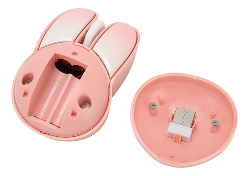 Mouse Inalámbrico Cute Rabbit, 2,4 G, Sensibilidad Dpi Ajust