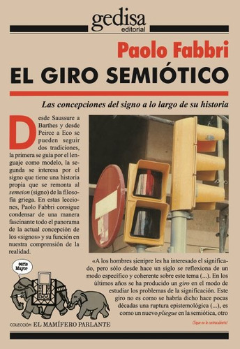 El Giro Semiótico, Fabbri, Ed. Gedisa