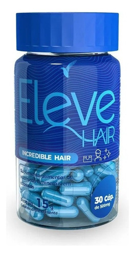 Eleve Hair Masculino Para Cabelos E Barbas 1 Pote P/ 30 Dias