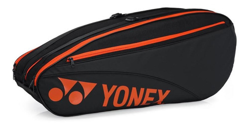 Raqueta Yonex Team 42326 X6 negra y naranja