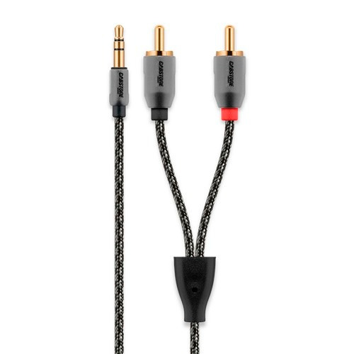 Cable Auxiliar De Audio Mini Plug 3.5 Mm A Rca Hifi Cabstone