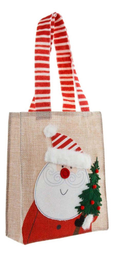 Bolsa De Navidad Decoración De Navidad Bolsa De Papá Noel