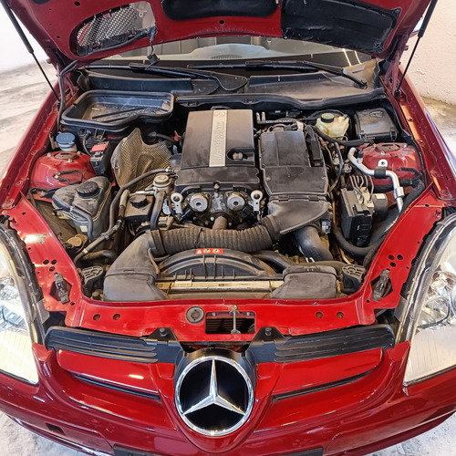 Mercedes Benz Skl200 Rojo Hd*