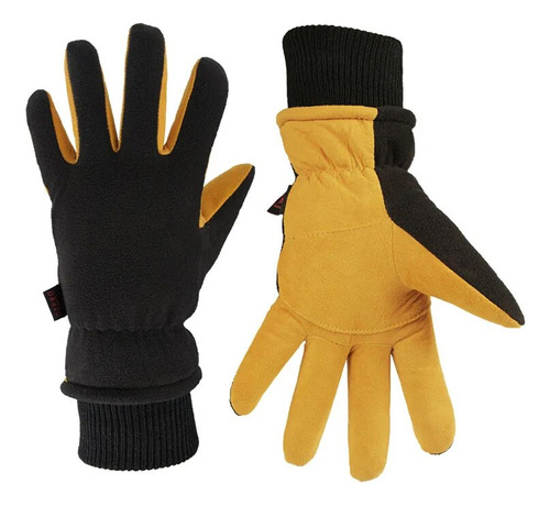 Guantes De Piel De Trabajo Impermeables Y Cortaviento