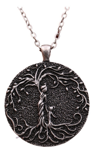 Mother's Day Gift Tree Of Life Necklace Mum With Kids World