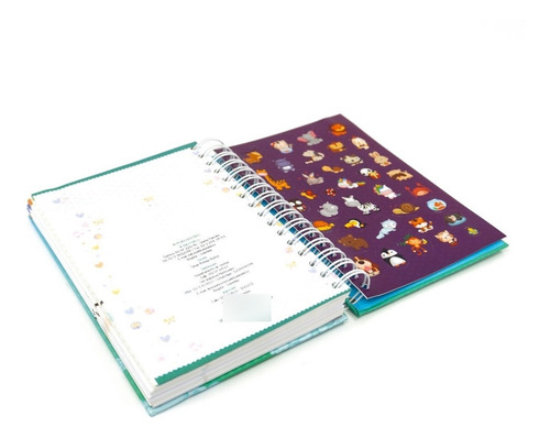 Imagen 2 de 8 de Mi Agenda Kids Niñas - Con Stickers