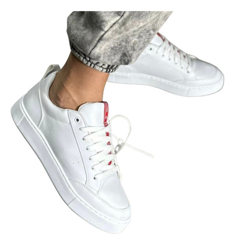 Zapatilla Hombre Urbana Casual Filling Blanca