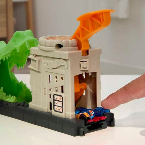 Hot Wheels City Pista De Juguete Némesis Cocodrilo